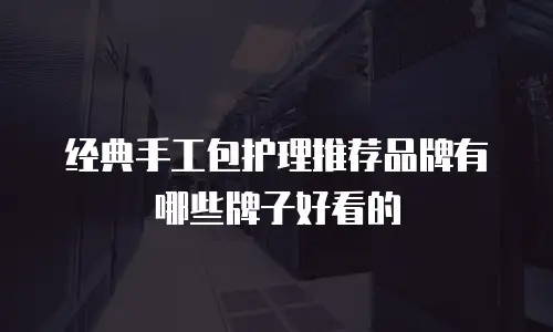 经典手工包护理推荐品牌有哪些牌子好看的