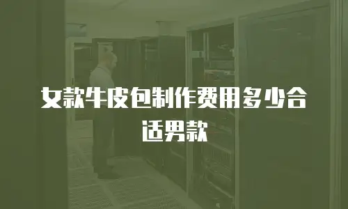 女款牛皮包制作费用多少合适男款