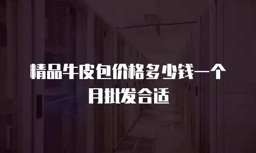 精品牛皮包价格多少钱一个月批发合适