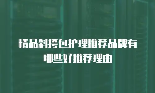 精品斜挎包护理推荐品牌有哪些好推荐理由