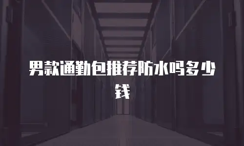 男款通勤包推荐防水吗多少钱