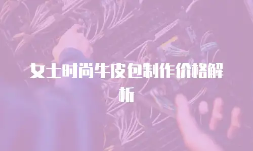 女士时尚牛皮包制作价格解析