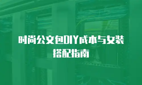 时尚公文包DIY成本与女装搭配指南
