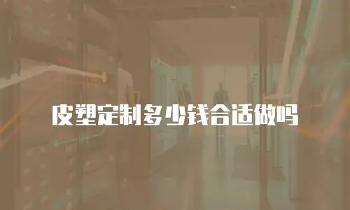皮塑定制多少钱合适做吗