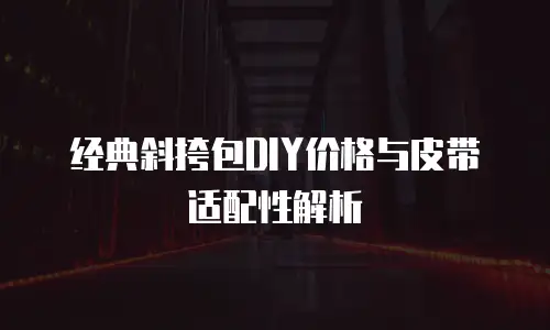 经典斜挎包DIY价格与皮带适配性解析