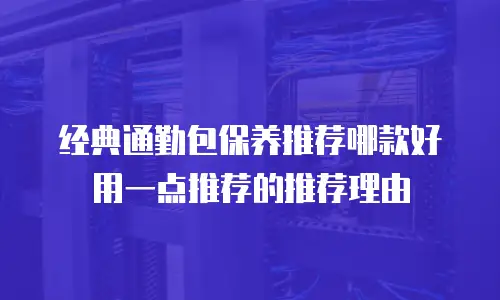 经典通勤包保养推荐哪款好用一点推荐的推荐理由