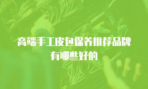 高端手工皮包保养推荐品牌有哪些好的