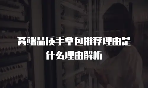 高端品质手拿包推荐理由是什么理由解析