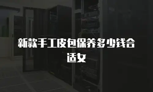 新款手工皮包保养多少钱合适女