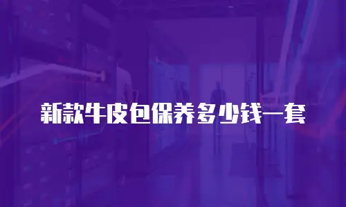新款牛皮包保养多少钱一套