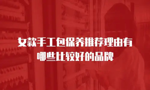 女款手工包保养推荐理由有哪些比较好的品牌