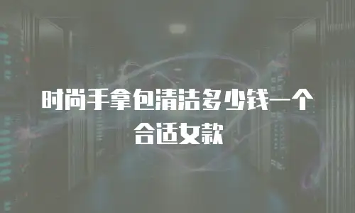 时尚手拿包清洁多少钱一个合适女款