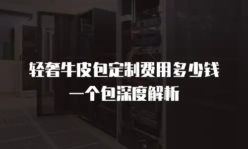 轻奢牛皮包定制费用多少钱一个包深度解析