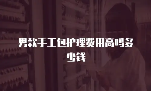 男款手工包护理费用高吗多少钱