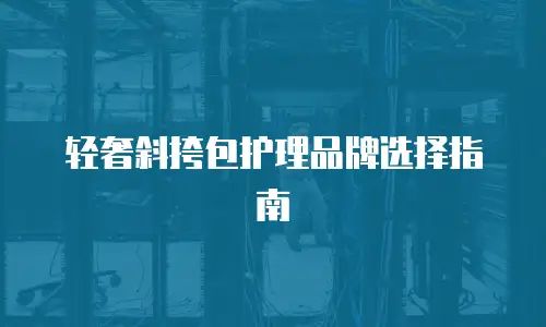 轻奢斜挎包护理品牌选择指南
