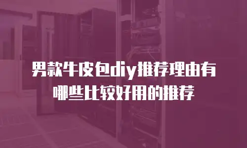 男款牛皮包diy推荐理由有哪些比较好用的推荐