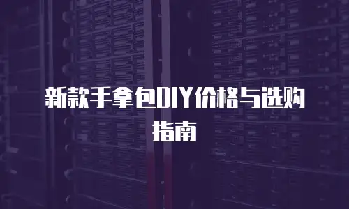新款手拿包DIY价格与选购指南