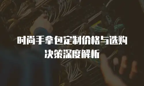 时尚手拿包定制价格与选购决策深度解析