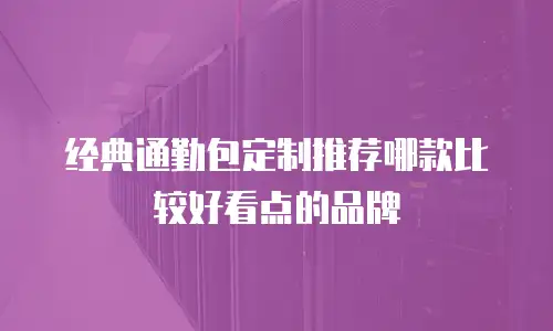 经典通勤包定制推荐哪款比较好看点的品牌