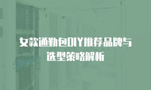 女款通勤包DIY推荐品牌与选型策略解析