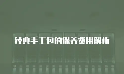 经典手工包的保养费用解析