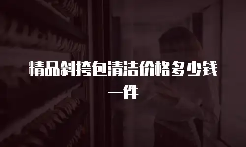 精品斜挎包清洁价格多少钱一件