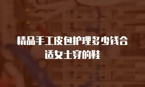 精品手工皮包护理多少钱合适女士穿的鞋