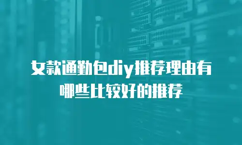 女款通勤包diy推荐理由有哪些比较好的推荐