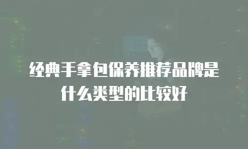 经典手拿包保养推荐品牌是什么类型的比较好
