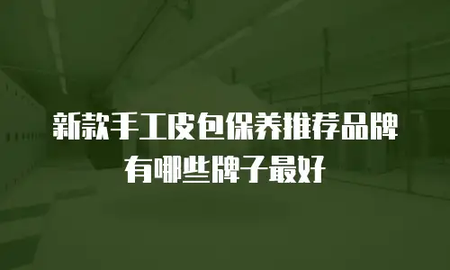 新款手工皮包保养推荐品牌有哪些牌子最好