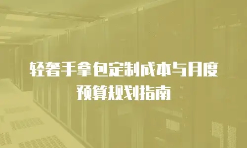 轻奢手拿包定制成本与月度预算规划指南