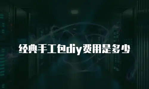 经典手工包diy费用是多少
