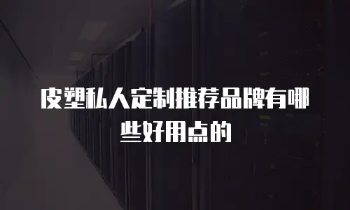皮塑私人定制推荐品牌有哪些好用点的