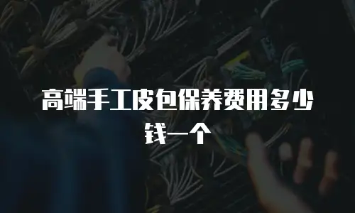 高端手工皮包保养费用多少钱一个