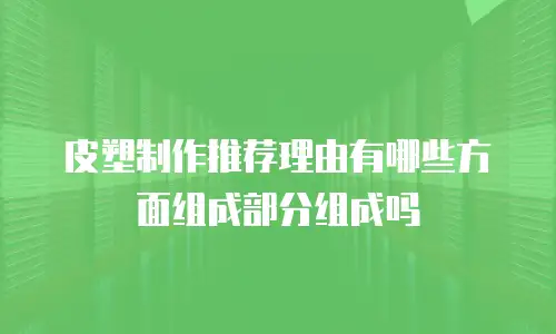 皮塑制作推荐理由有哪些方面组成部分组成吗