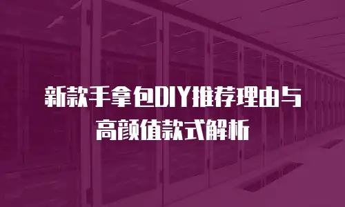 新款手拿包DIY推荐理由与高颜值款式解析