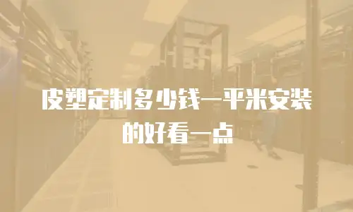皮塑定制多少钱一平米安装的好看一点