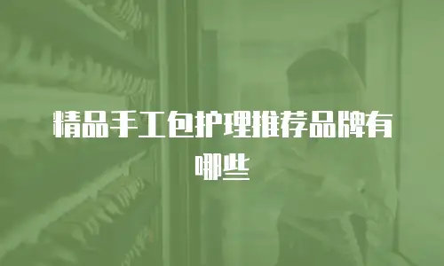 精品手工包护理推荐品牌有哪些