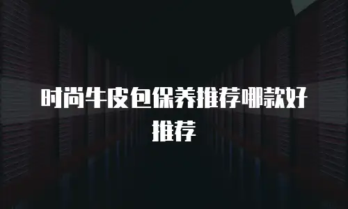 时尚牛皮包保养推荐哪款好推荐
