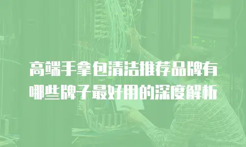 高端手拿包清洁推荐品牌有哪些牌子最好用的深度解析