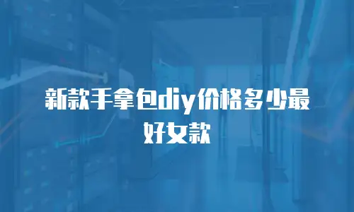 新款手拿包diy价格多少最好女款
