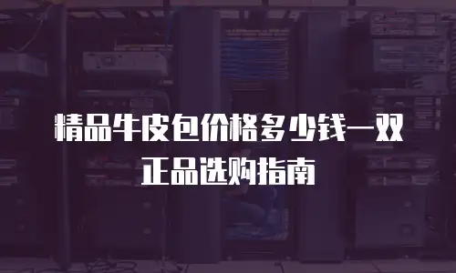 精品牛皮包价格多少钱一双正品选购指南
