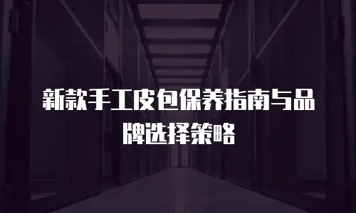 新款手工皮包保养指南与品牌选择策略