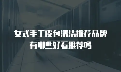 女式手工皮包清洁推荐品牌有哪些好看推荐吗