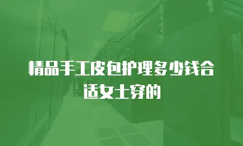 精品手工皮包护理多少钱合适女士穿的