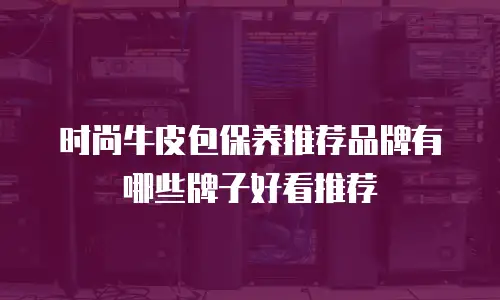 时尚牛皮包保养推荐品牌有哪些牌子好看推荐