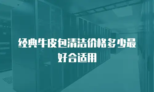 经典牛皮包清洁价格多少最好合适用