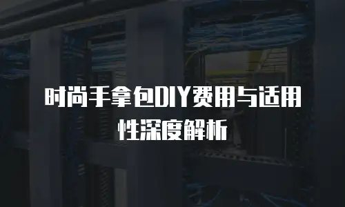时尚手拿包DIY费用与适用性深度解析