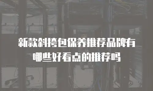 新款斜挎包保养推荐品牌有哪些好看点的推荐吗