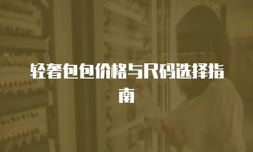 轻奢包包价格与尺码选择指南